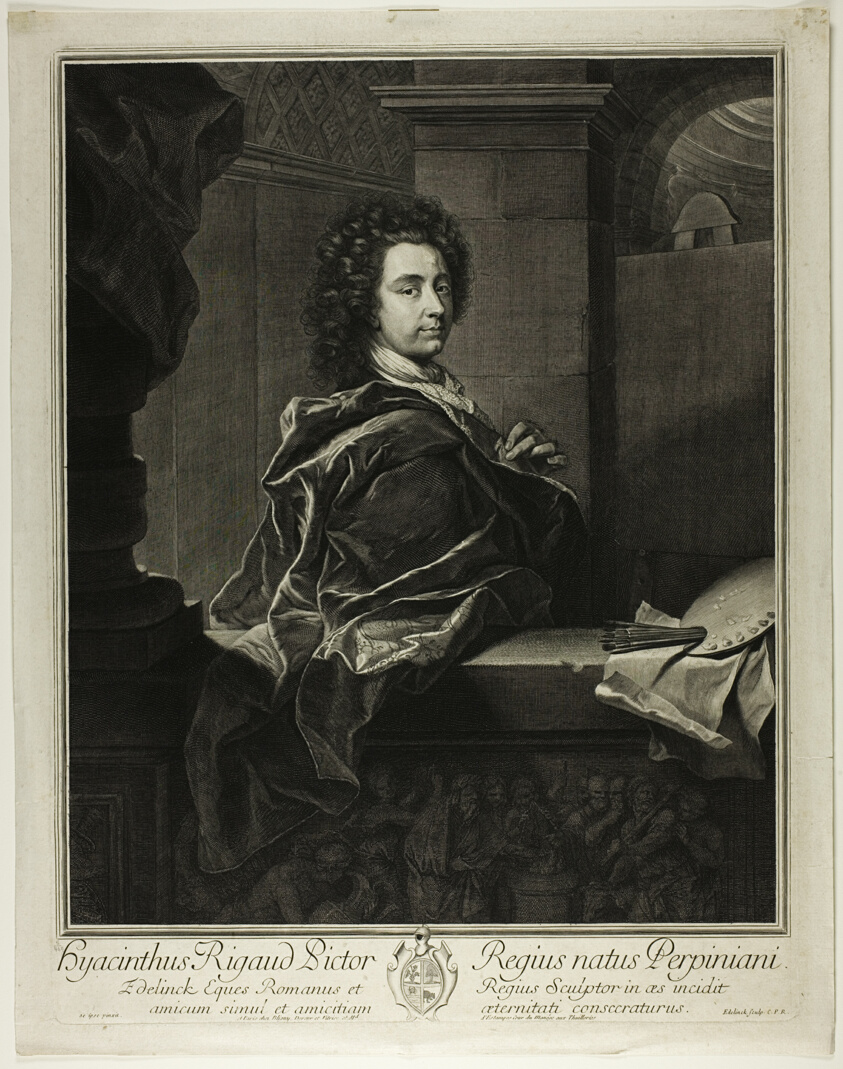 A work made of engraving and etching on paper.