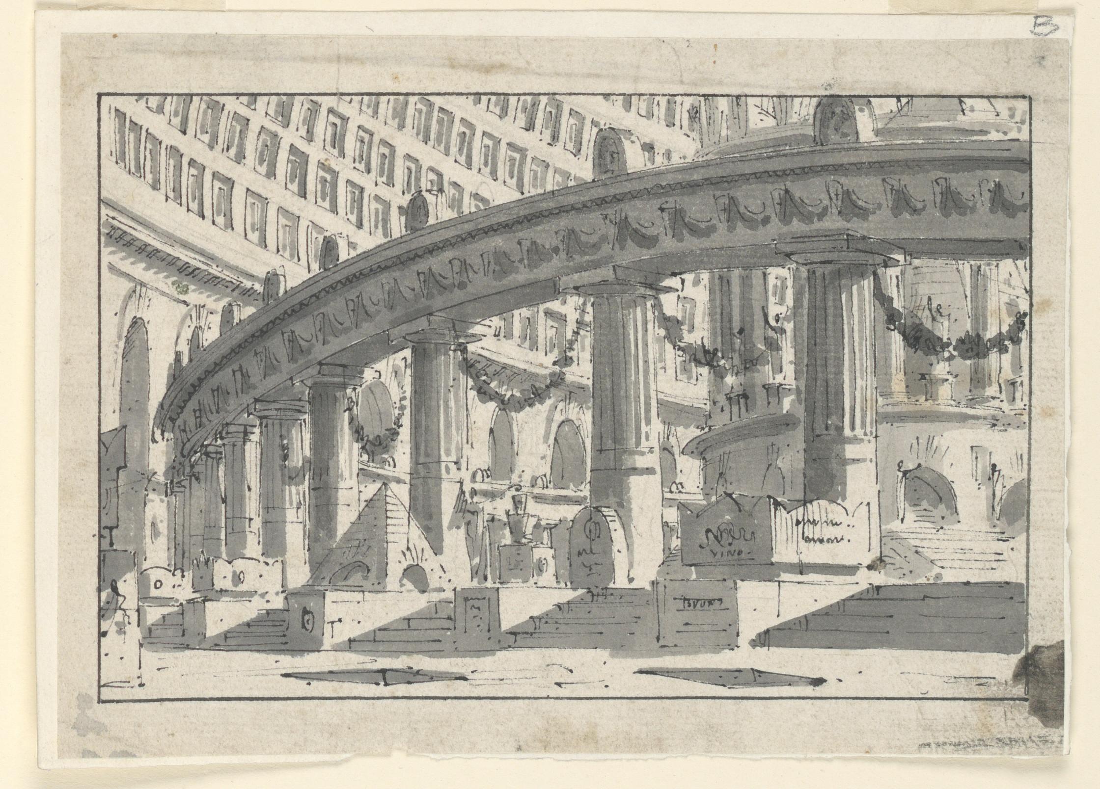 STAGE DESIGN, PALACE INTERIORS